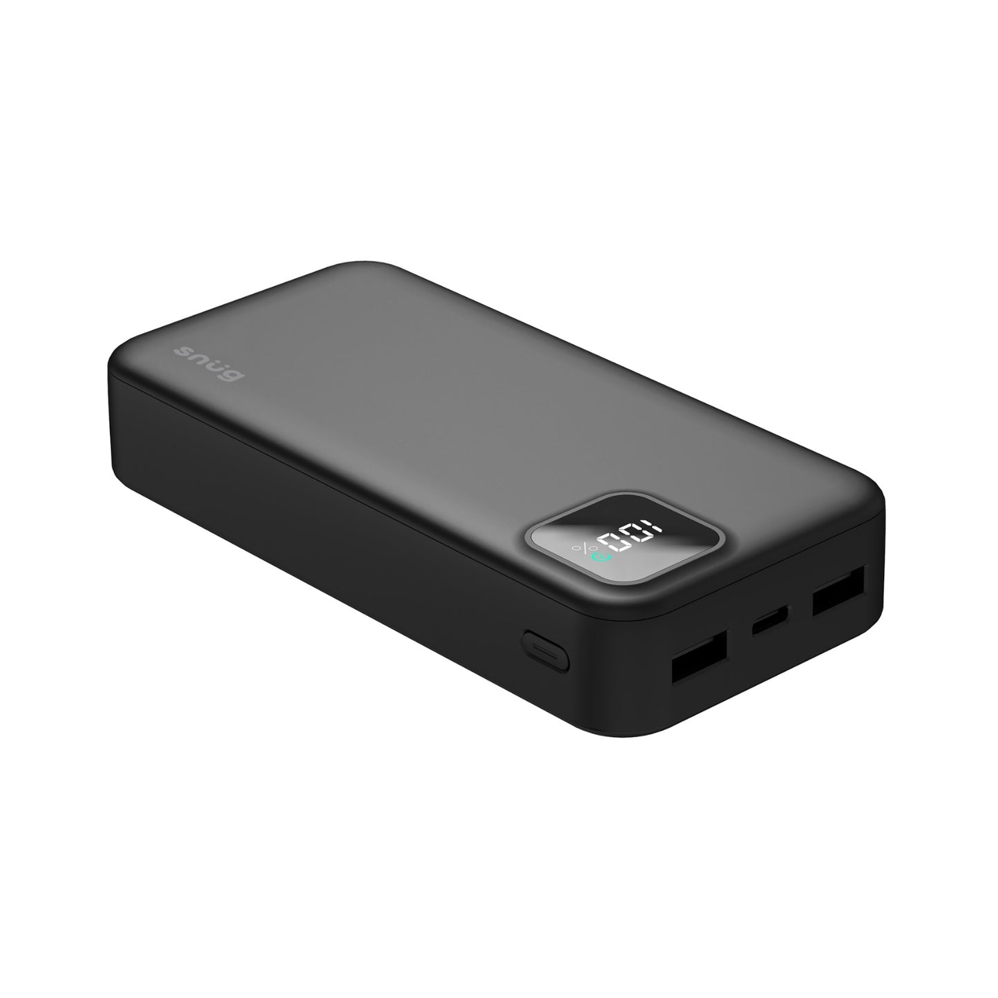 Snug Square Digital PD Powerbank – 20000mAh