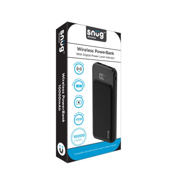 Snug Wireless Powerbank – 10000mAh