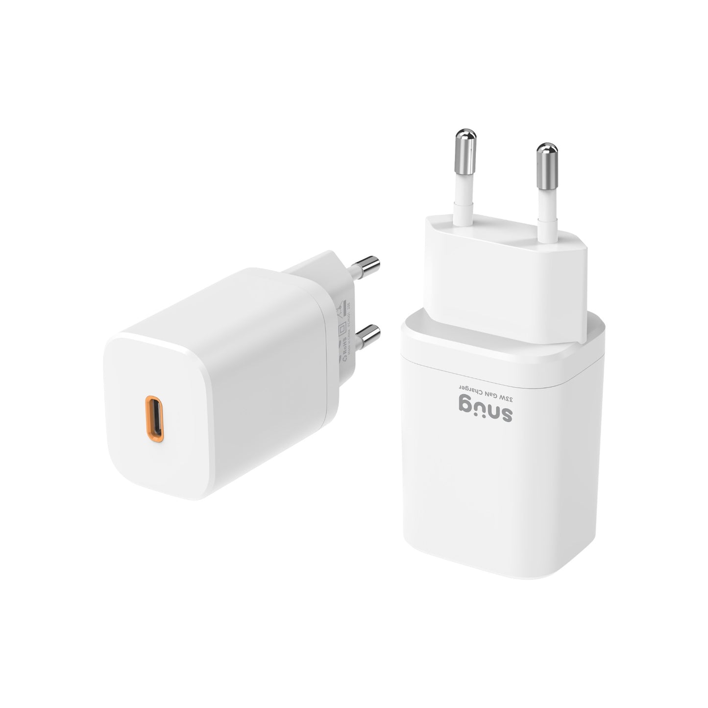 Snug 1 Port PD GaN Wall Charger – 33W