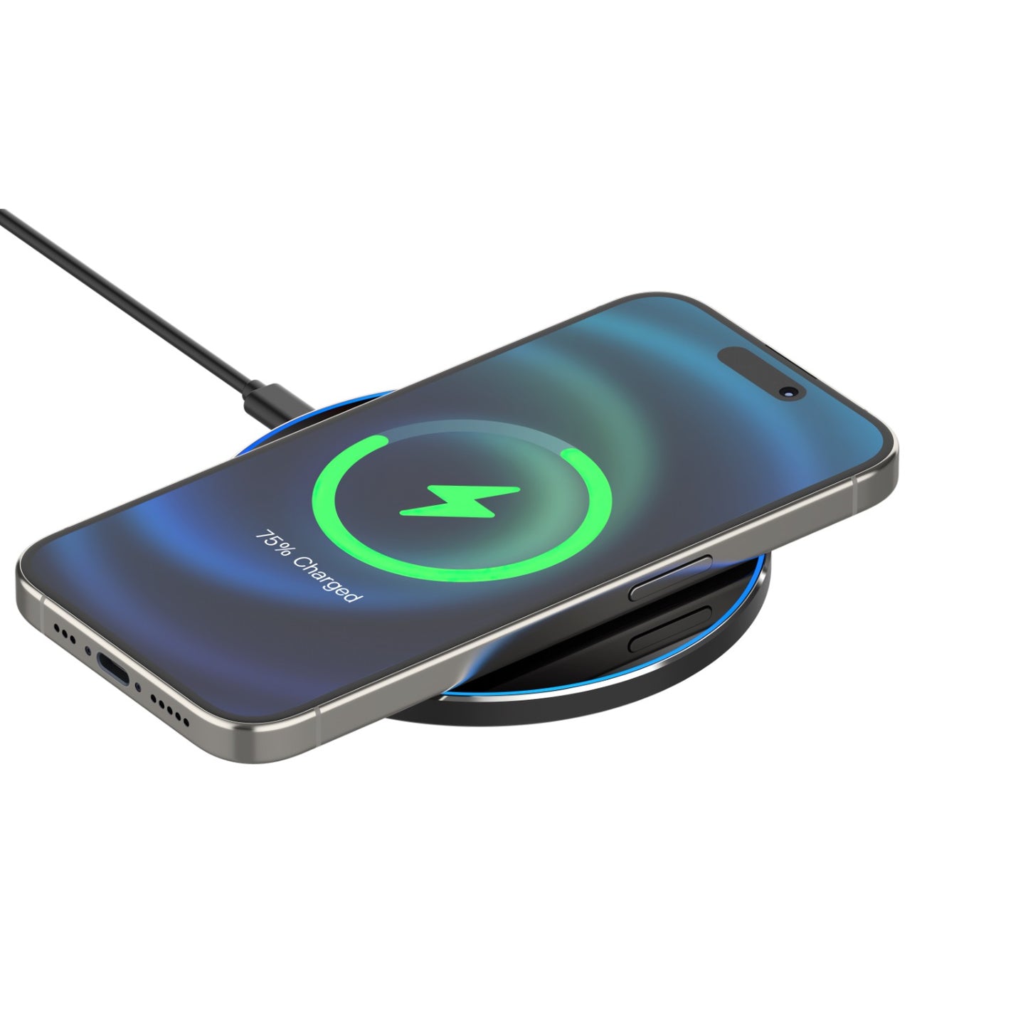 Snug Wireless Pad Charger 15W – Black