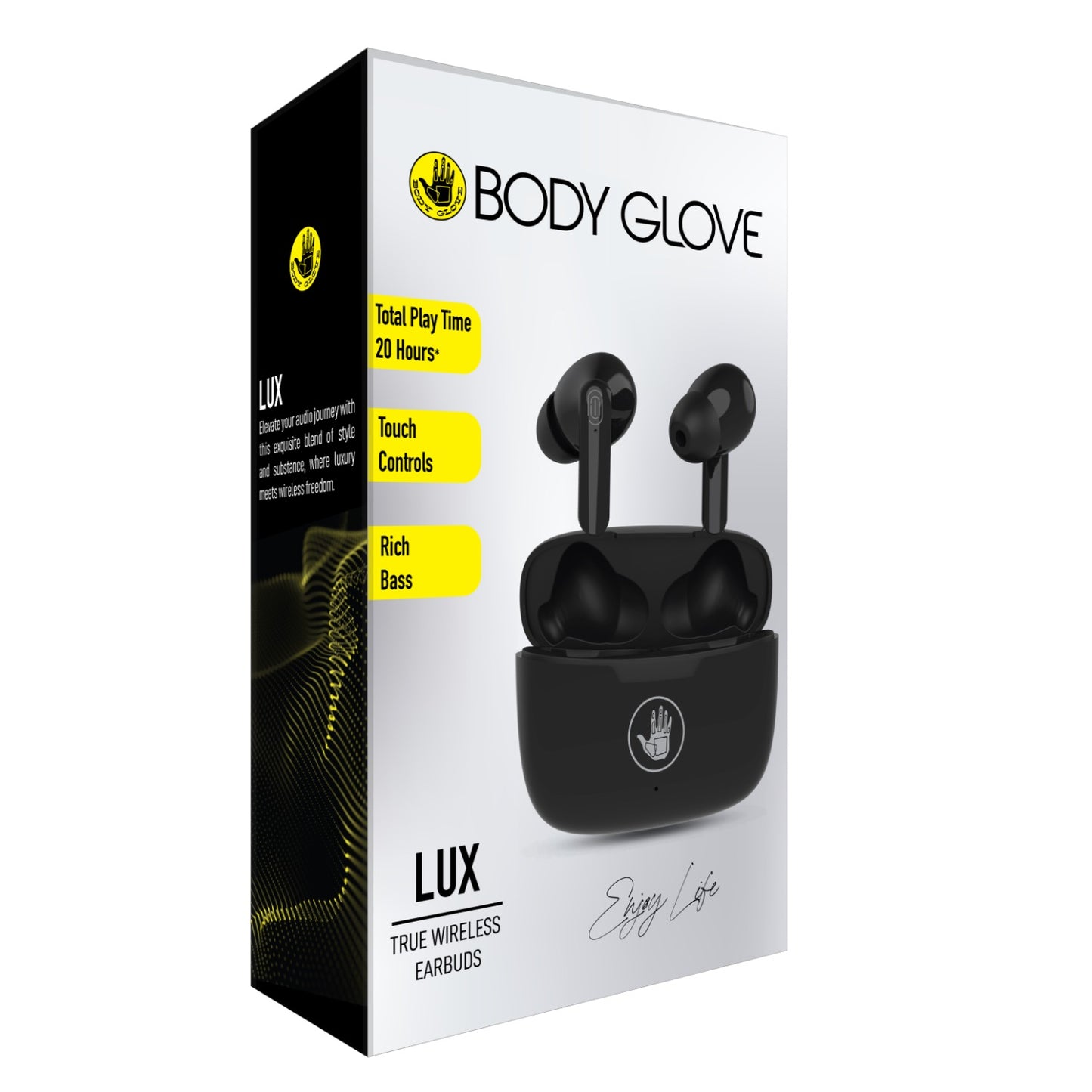 Body Glove Essentials TWS Lux Series Wireless Earbuds - Black