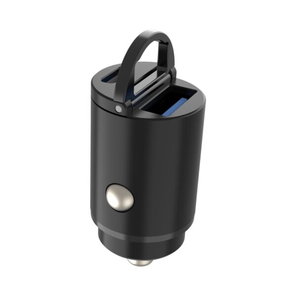 Snug Dual Port Mini Car Charger PD/USB 30W – Black