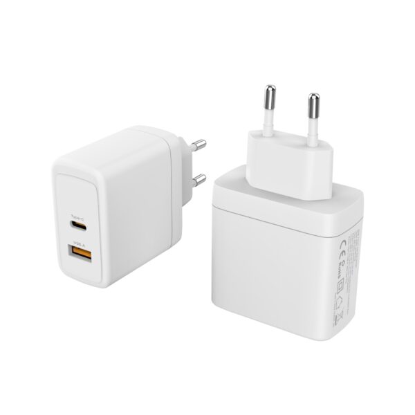 Snug 2 Port PD GaN Wall Charger – 65W