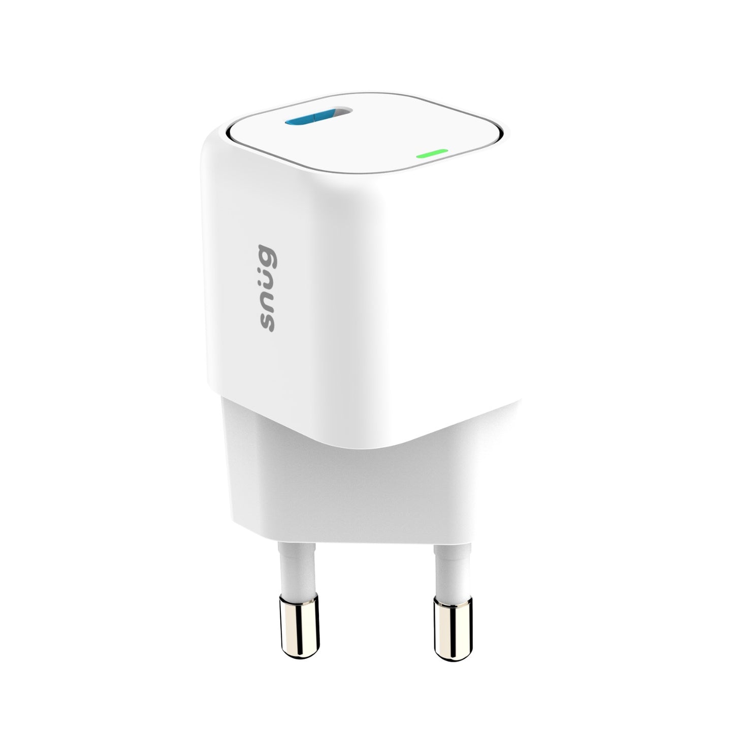 Snug 1 Port Mini PD Home Charger – 25W – White