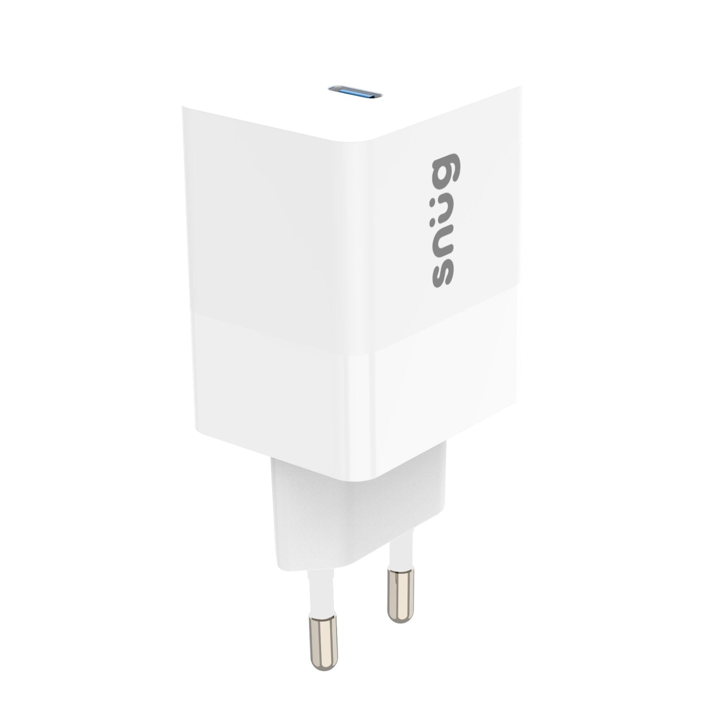 Snug 1 Port PD Home Charger With Cable – 45W – White