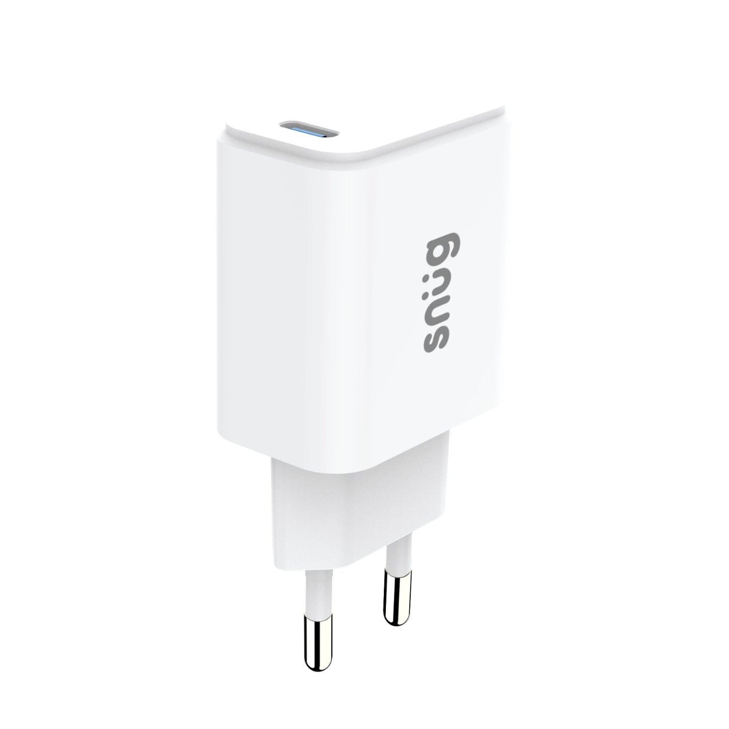 Snug 1 Port Mini PD Home Charger – 25W – White
