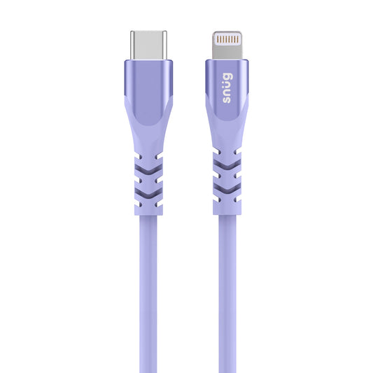 Snug Type-C To MFI Lightning Silicone Cable – 1.2 Metre