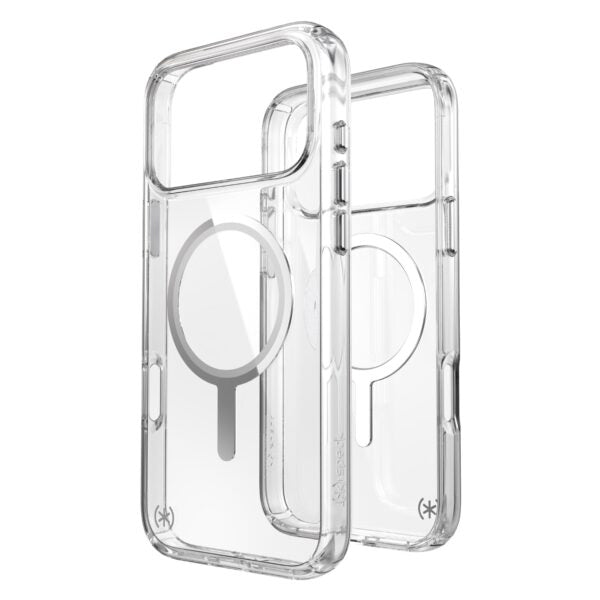 Speck Presidio Perfect Clear MagSafe Case – Apple iPhone 17 Pro Max – Clear