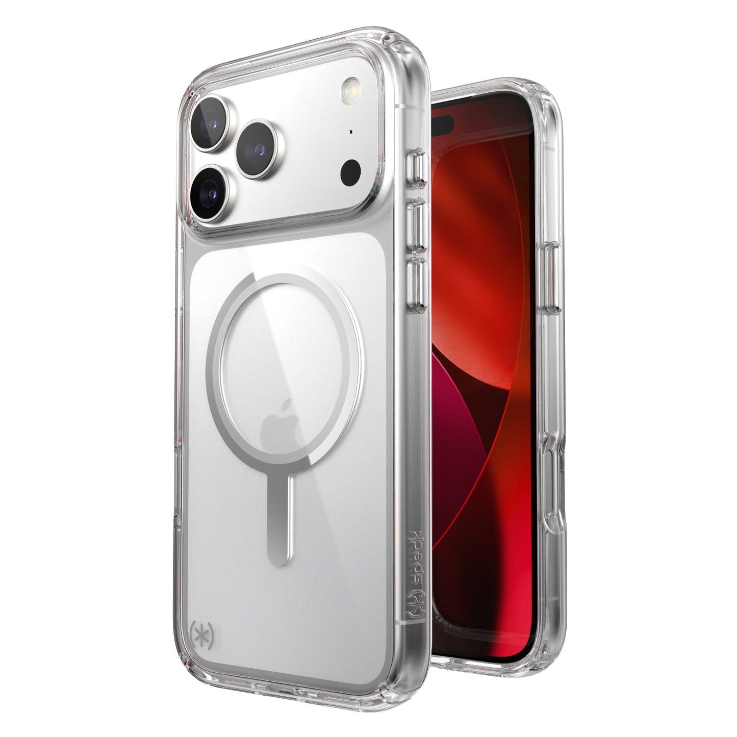 Speck Presidio Perfect Clear MagSafe Case – Apple iPhone 17 Pro Max – Clear