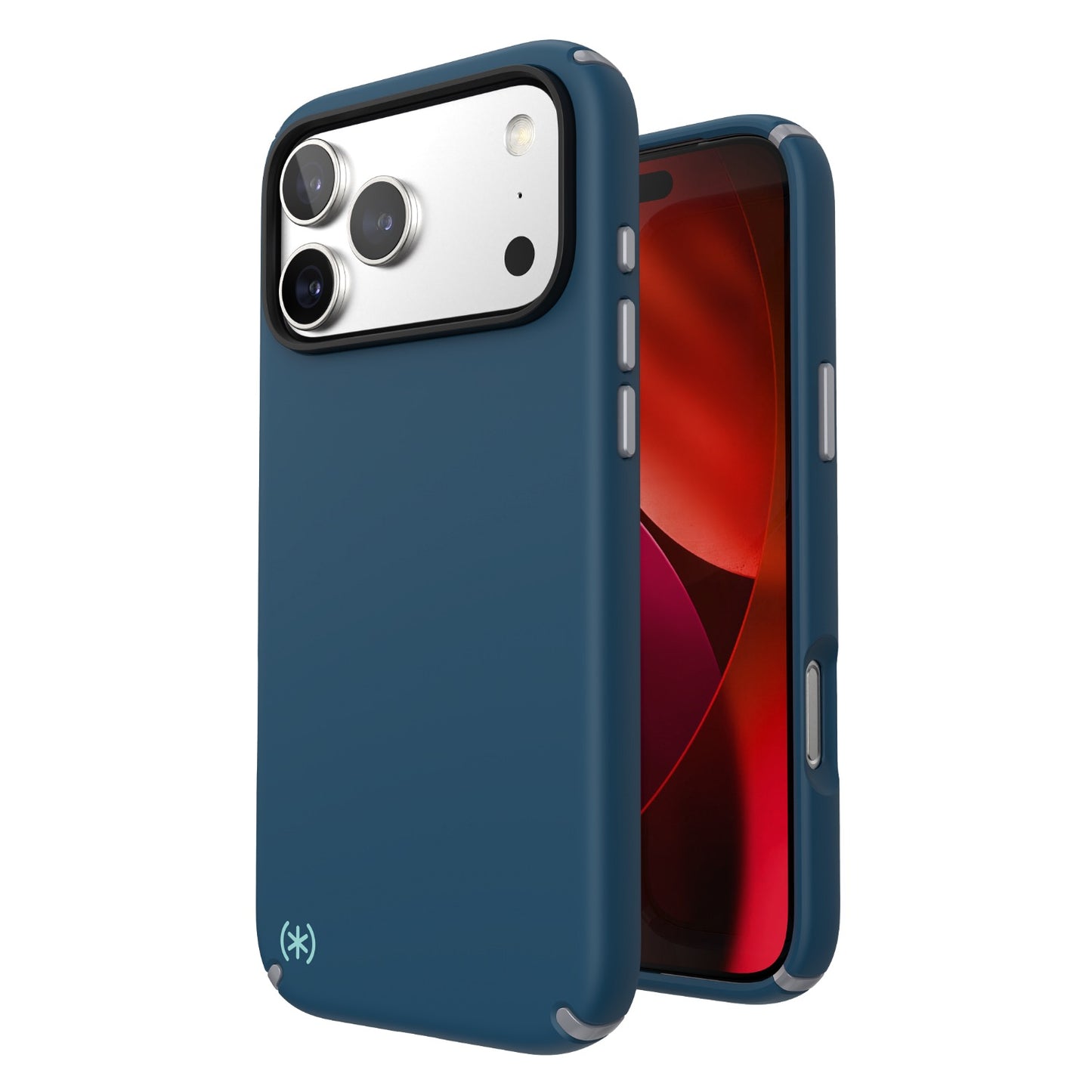 Speck Presidio2 Pro MagSafe Case – Apple iPhone 17 Pro Max – Blue & Silver