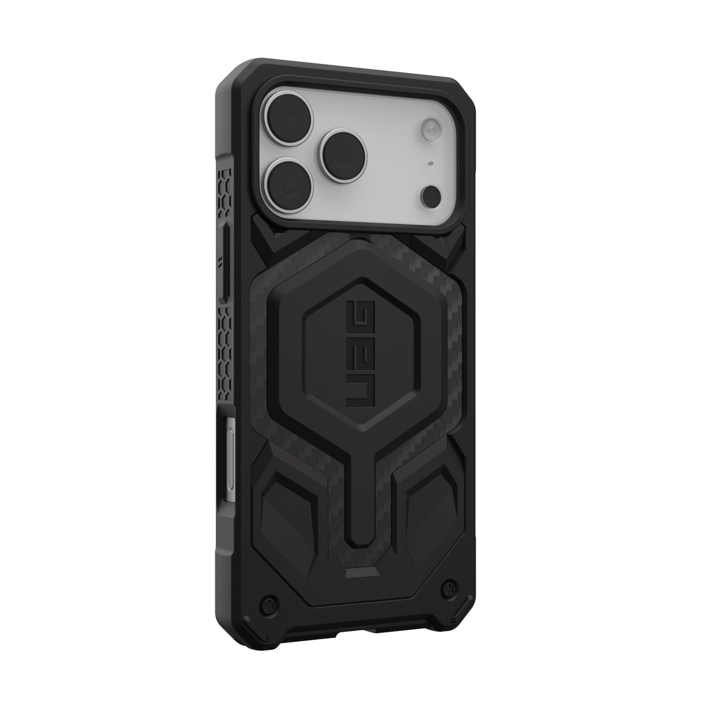 UAG Monarch Pro Case – Apple iPhone 17 Pro Max – Carbon Fibre