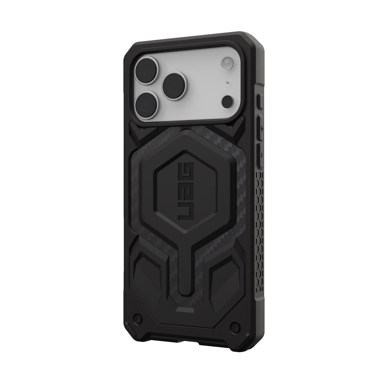 UAG Monarch Pro Case – Apple iPhone 17 Pro Max – Carbon Fibre